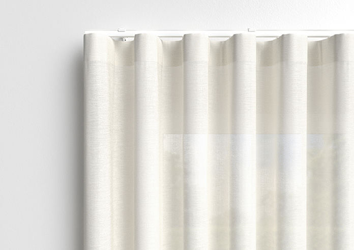 Marsala Voile, Beach White - Made to Measure Curtains - Image 14